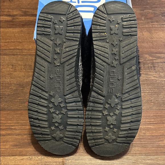 Hey Dude Wendy Fold BOHO-Black and Gray - US Size W6 - Picture 6 of 9